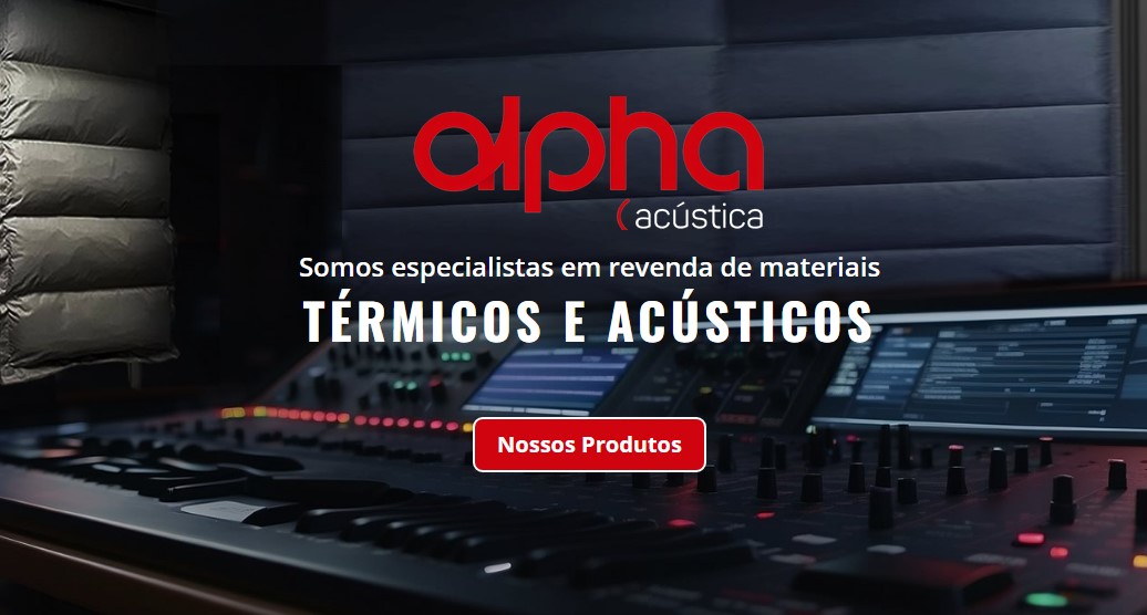 Cortina Acústica e produtos para Isolamento Termoacustico