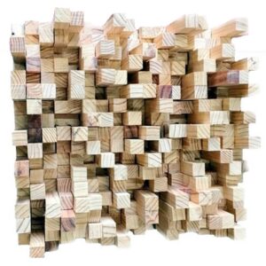 Difusor com tocos - Difusor Acústico